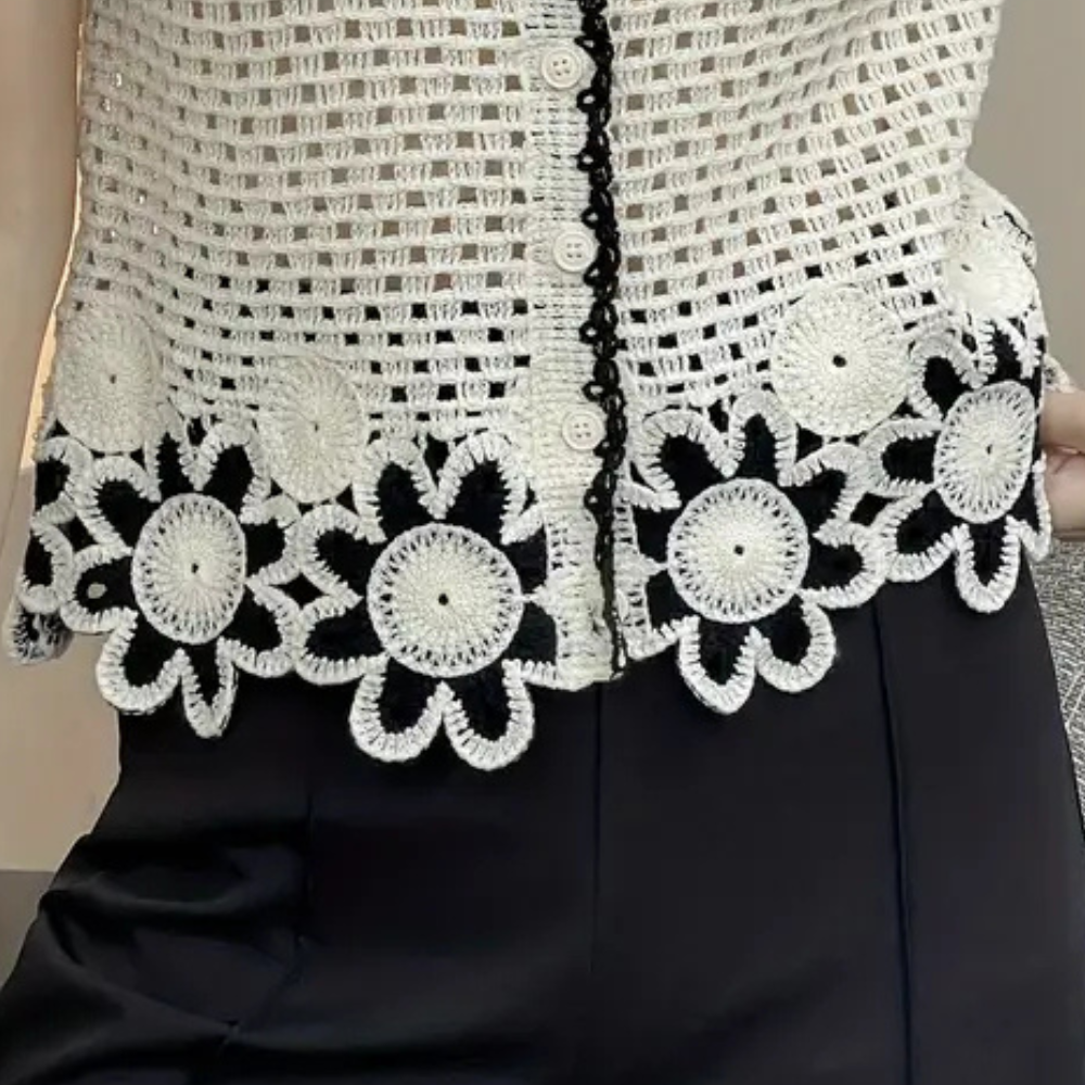 Lucina- Offene Bluse für Damen 1