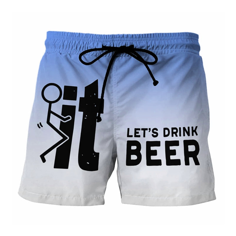 Luis- Hawaii Herren Badeshorts mit elastischem Bund Blau 4-ec03-4a8c-8810-d4d489c61e0b