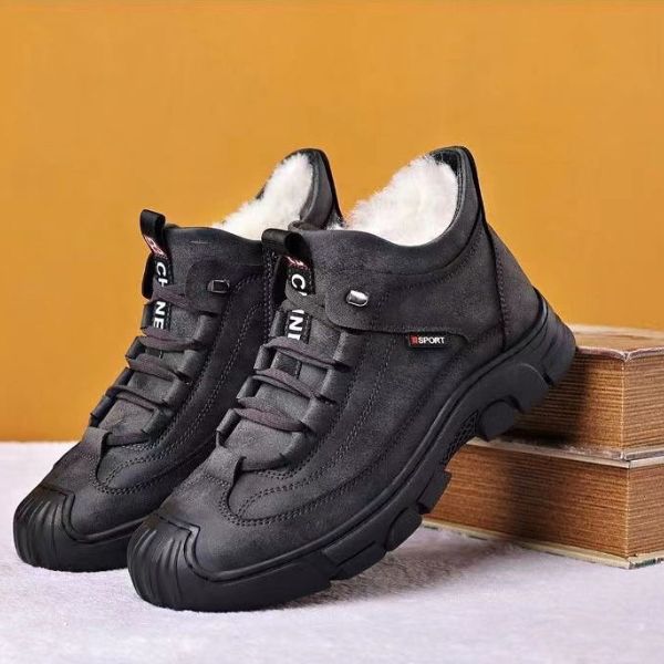Donald - Warme Herren Winterschuhe aus Baumwolle