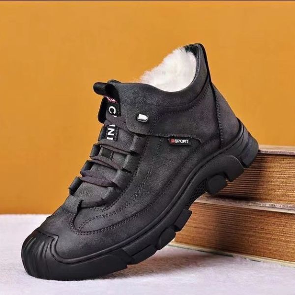 Donald - Warme Herren Winterschuhe aus Baumwolle