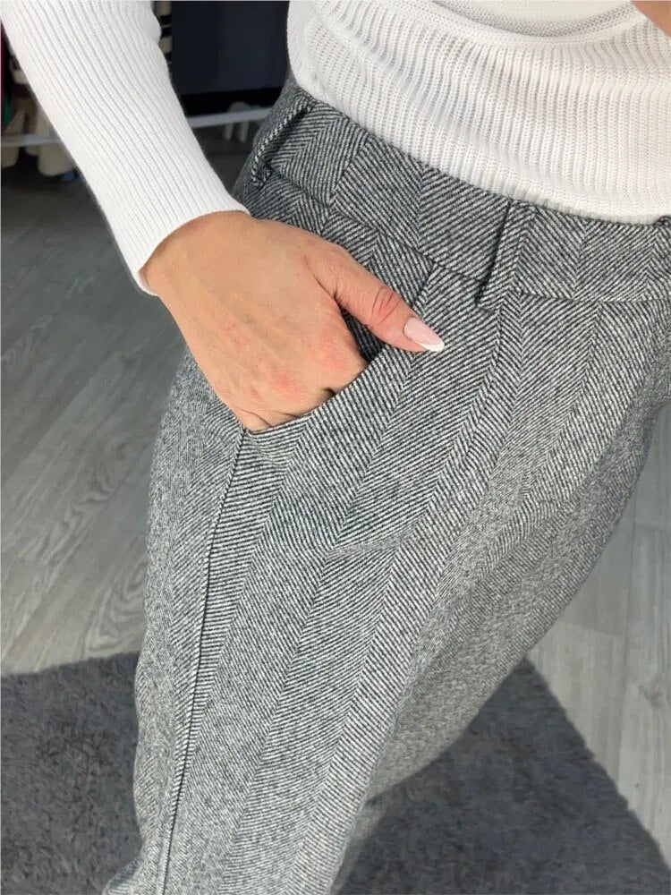 Magdalena – Elegante Damenhose für jeden Anlass Anthrazit
