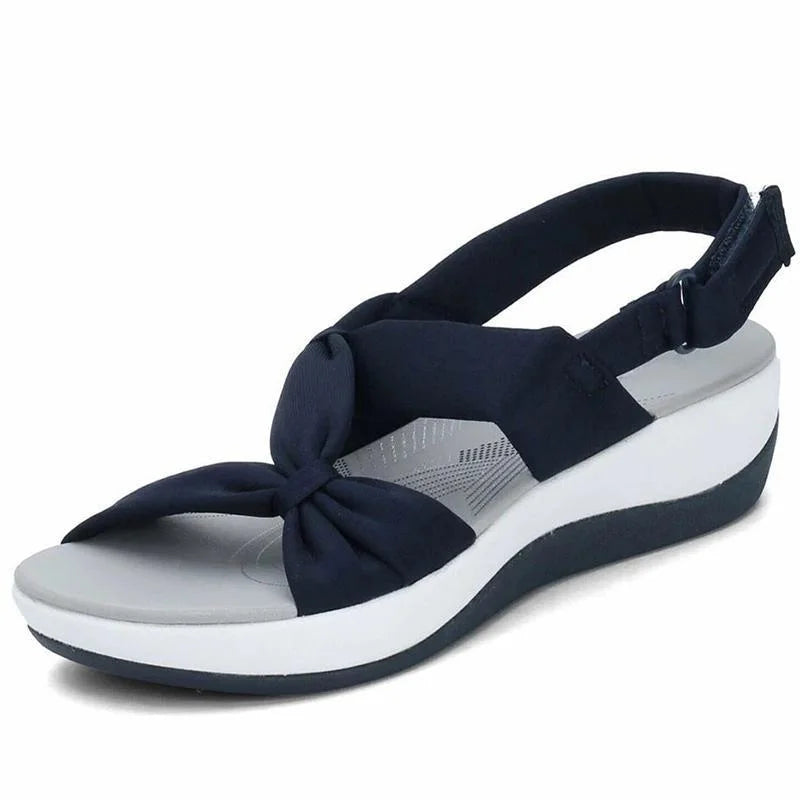 Mara- Ultrabequeme Orthopädische Damen Sommersandalen Blau