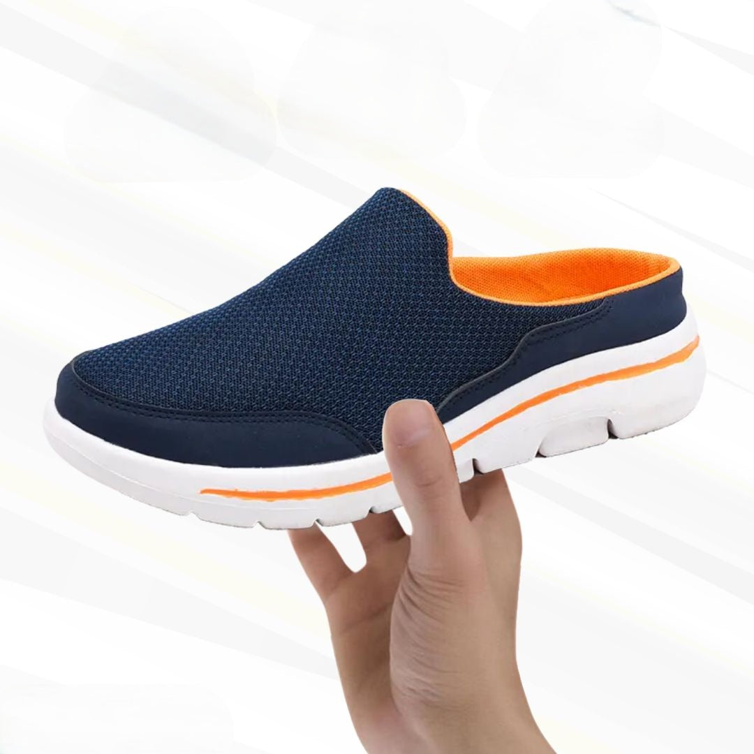 Martin- Orthopädische Barfuß Komfortschuhe für Herren Blau 2