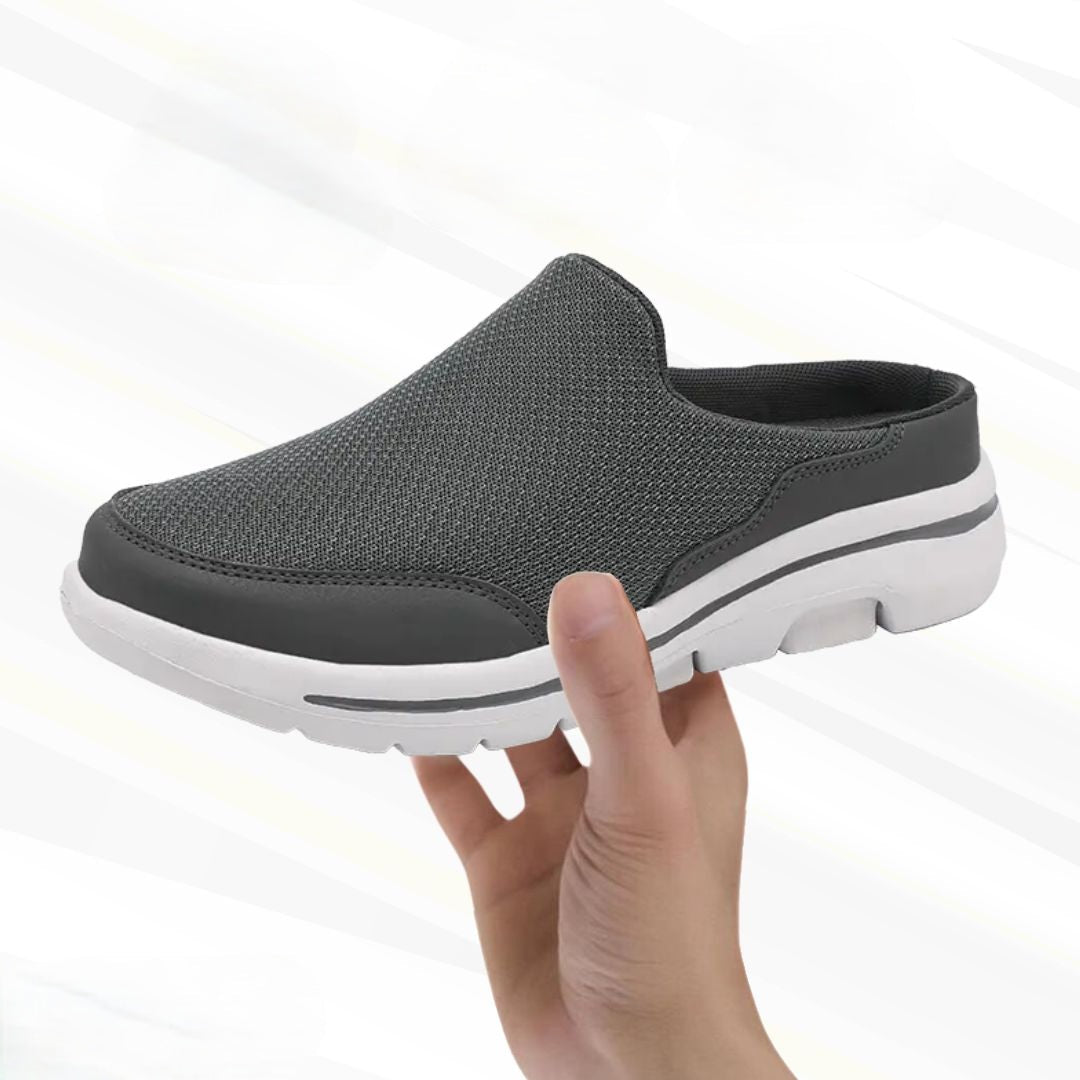 Martin- Orthopädische Barfuß Komfortschuhe für Herren Grau