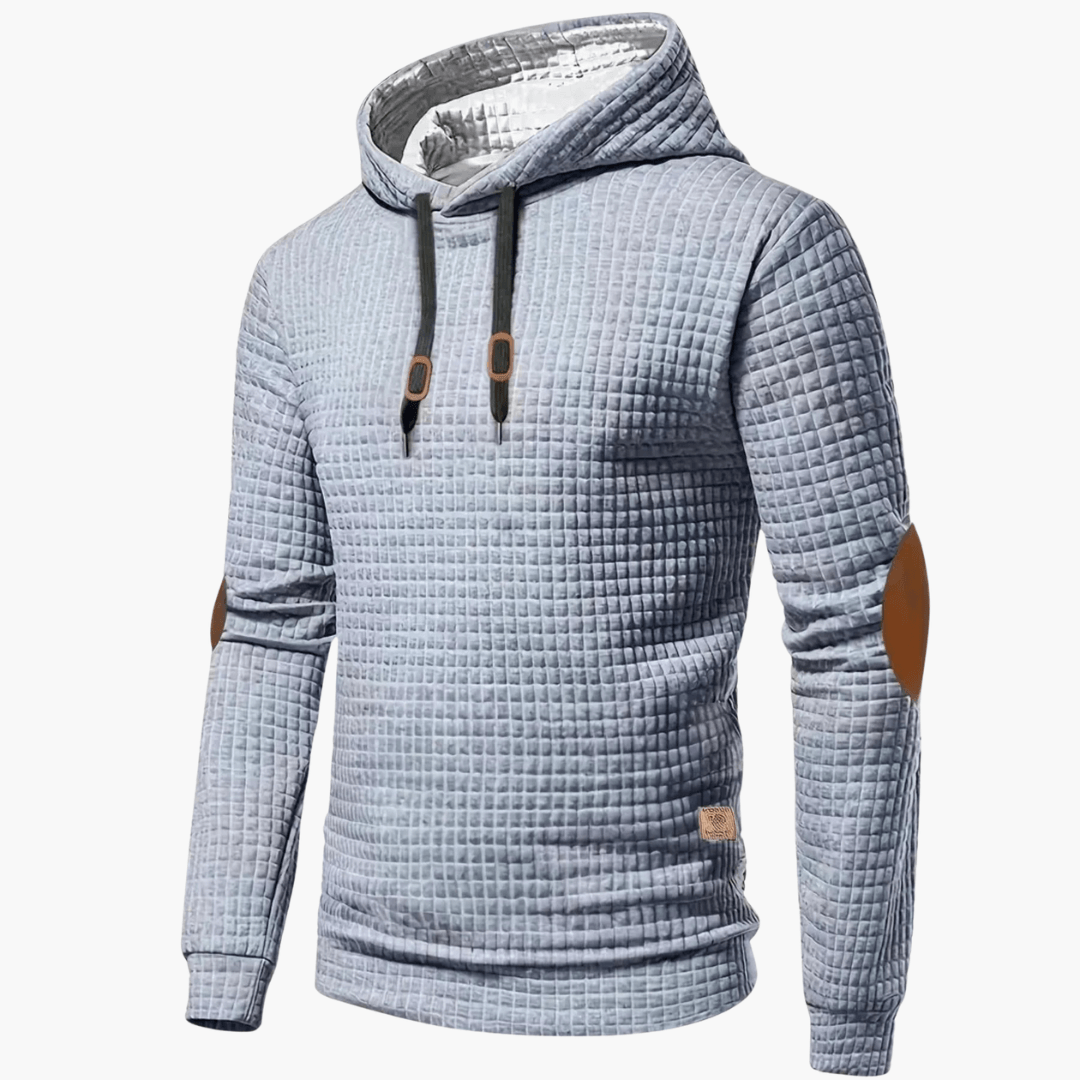Matthias - Herren Kapuzenpullover – Modisch, Bequem & Vielseitig Tragbar Hellgrau