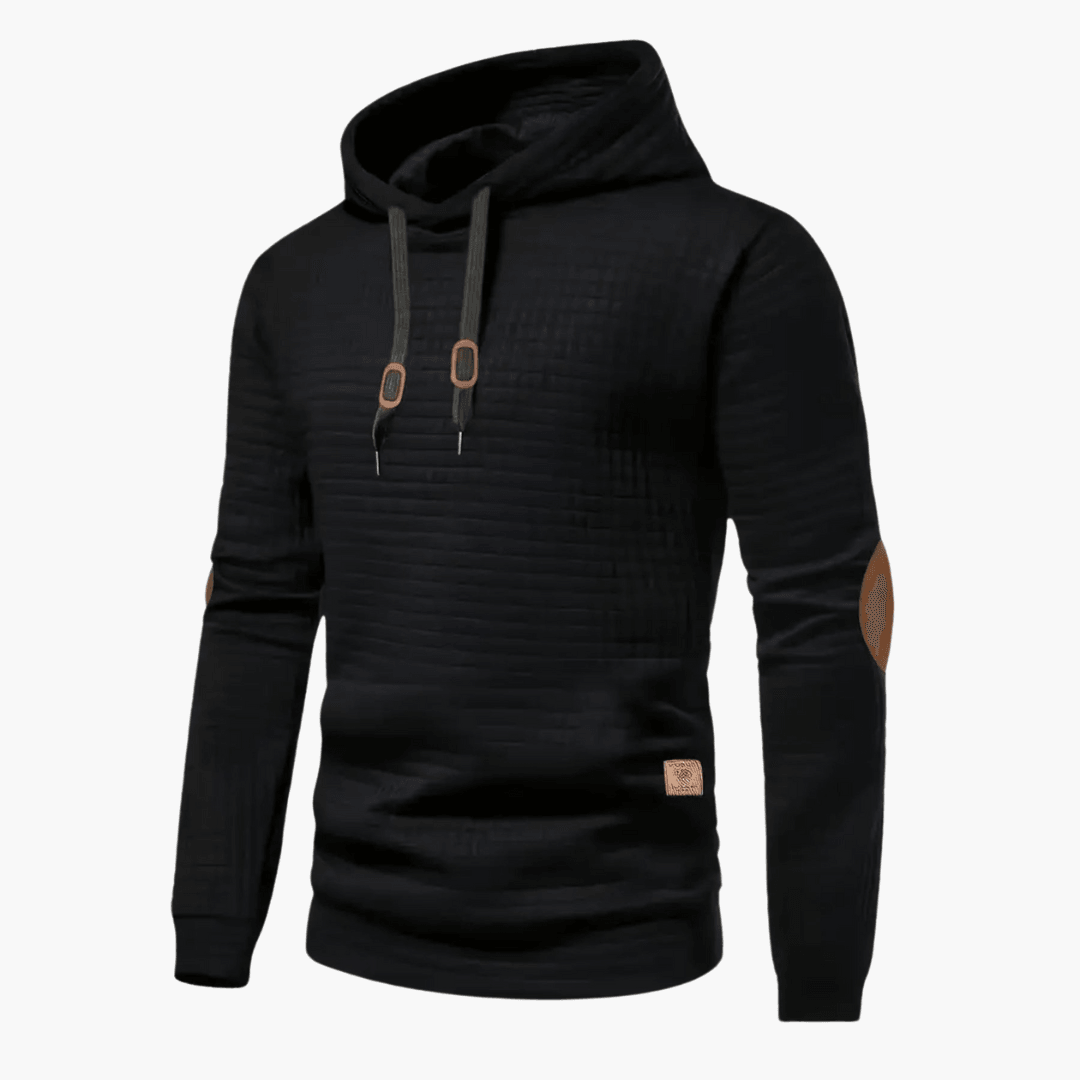 Matthias - Herren Kapuzenpullover – Modisch, Bequem & Vielseitig Tragbar Schwarz