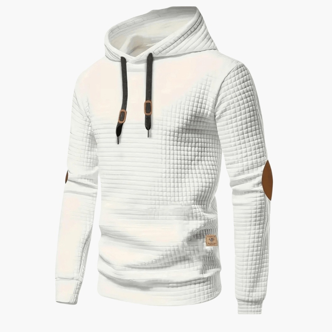 Matthias - Herren Kapuzenpullover – Modisch, Bequem & Vielseitig Tragbar Weiß