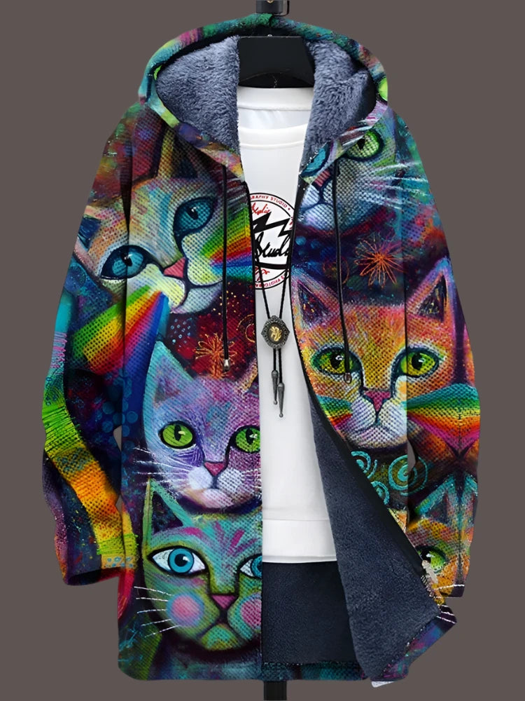 Gabriella - Kreative Kunst-Druckjacke für Stil