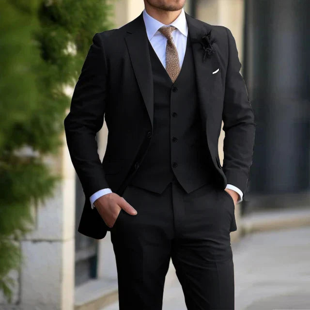 Stefan – Business Set Herren 3-teilig Elegant Modern