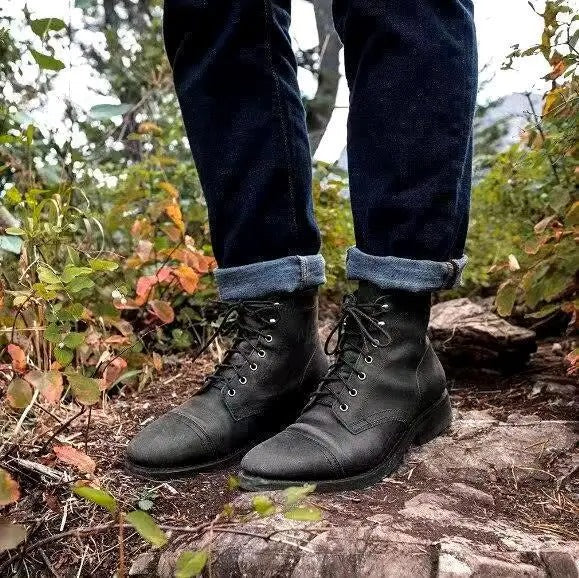 Mike - Klassische Vintage Herren Schuhe
