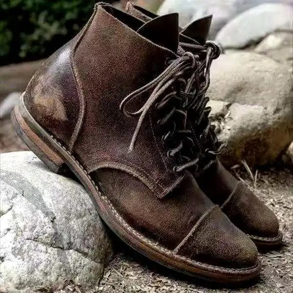 Mike - Klassische Vintage Herren Schuhe