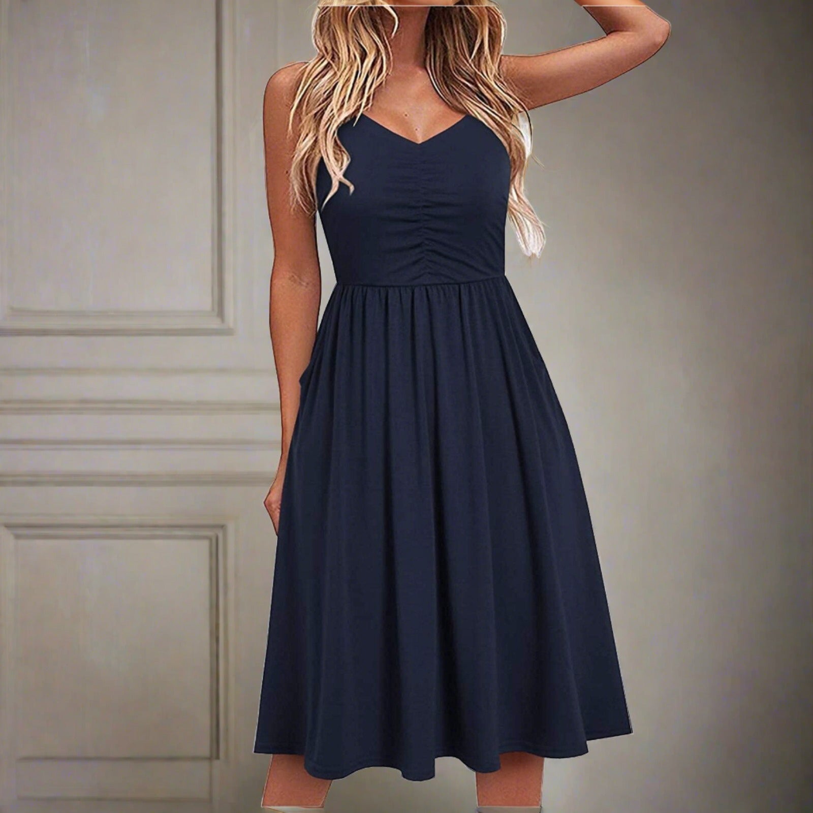 Mila – Stylisches Midikleid für den Sommer