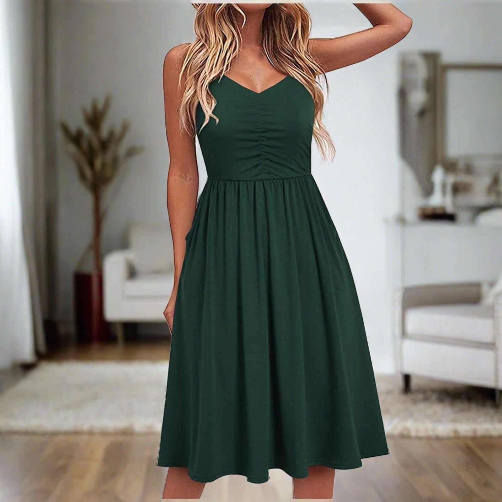 Mila – Stylisches Midikleid für den Sommer