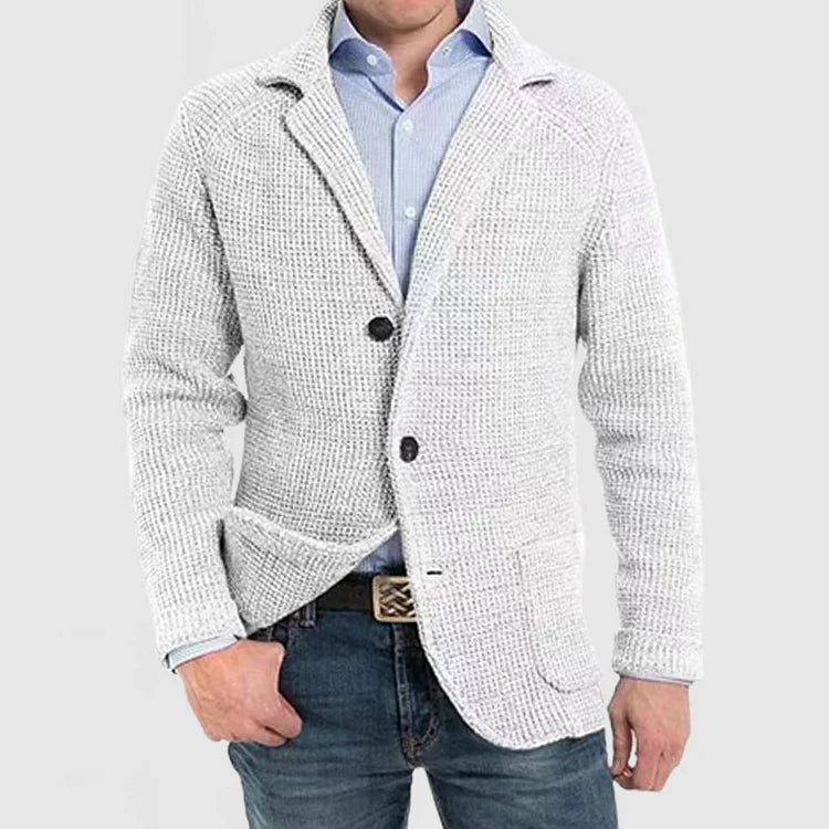 Monty – Eleganter Herren-Blazer Weiß
