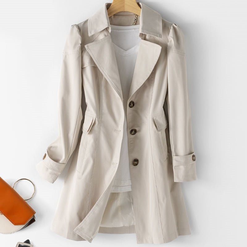 Myriam - Eine modische Jacke für alle Gelegenheiten Beige
