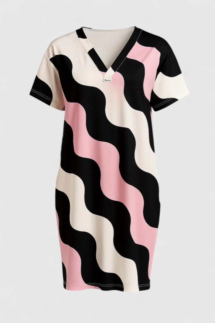 Neringa-  Bequemes Sommerkleid  mehrfarbig 2