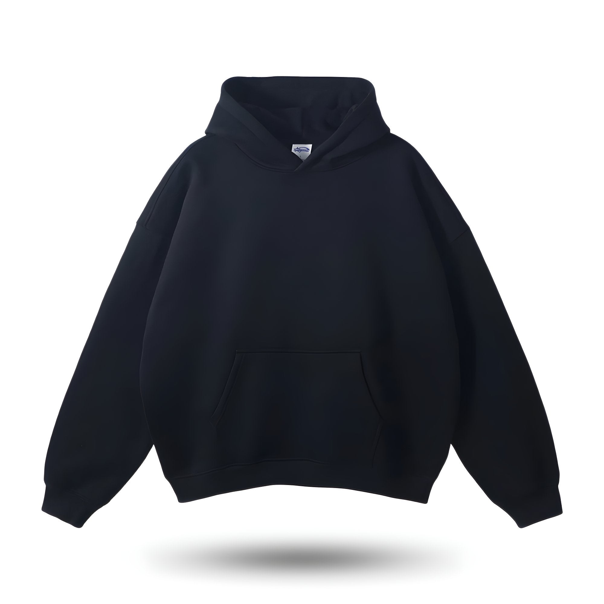 Nermin – Damen Hoodie Comfort Fit Bequem Modern Schwarz