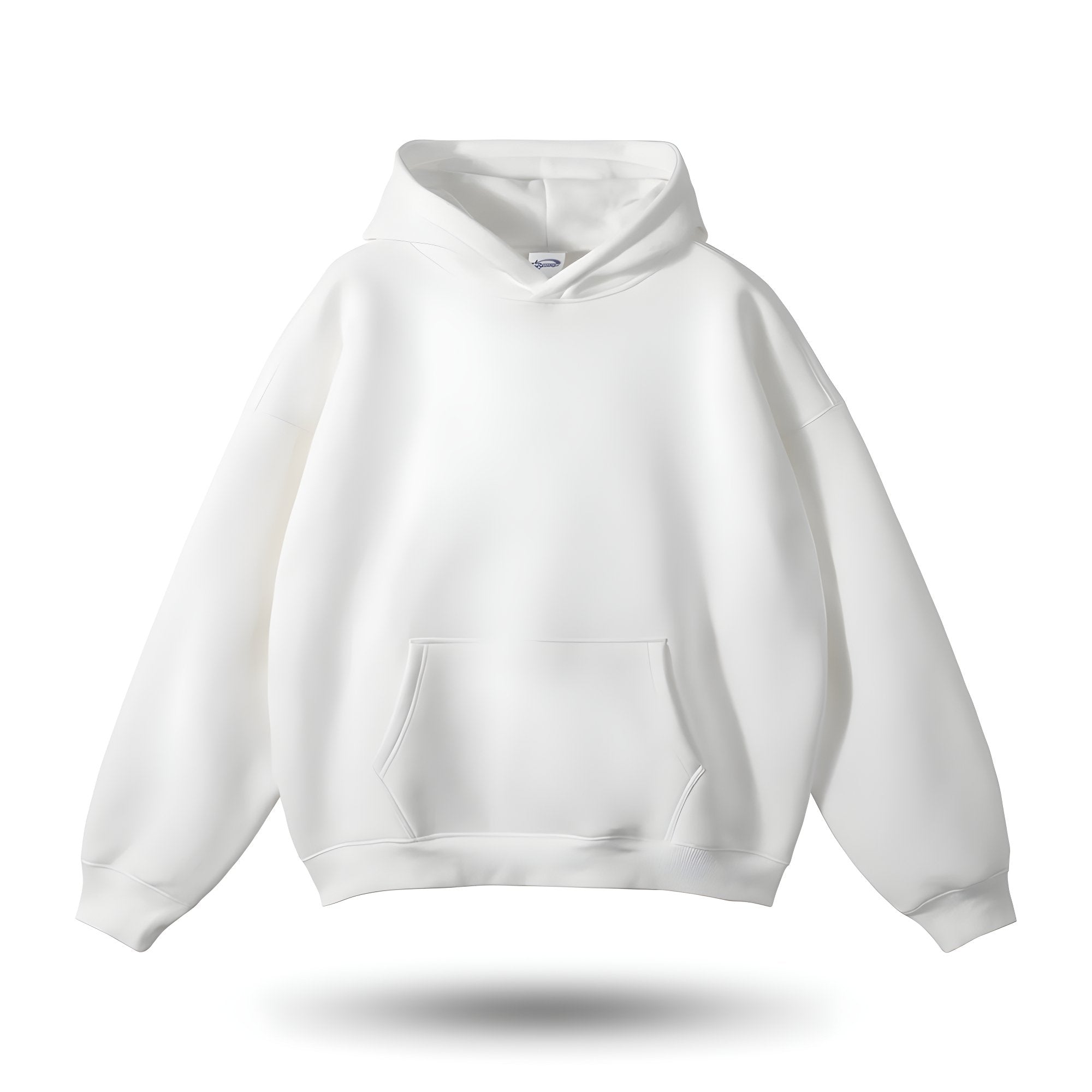 Nermin – Damen Hoodie Comfort Fit Bequem Modern WeiB
