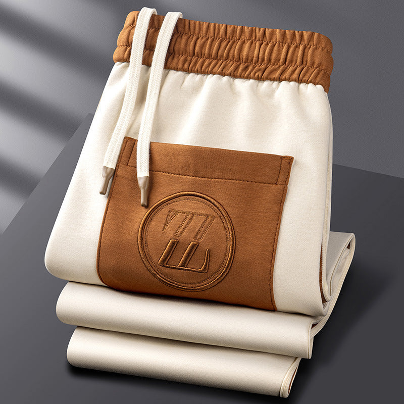 Neven – Premium-Reißverschluss-Trainingsanzug-Set für Herren Braun 