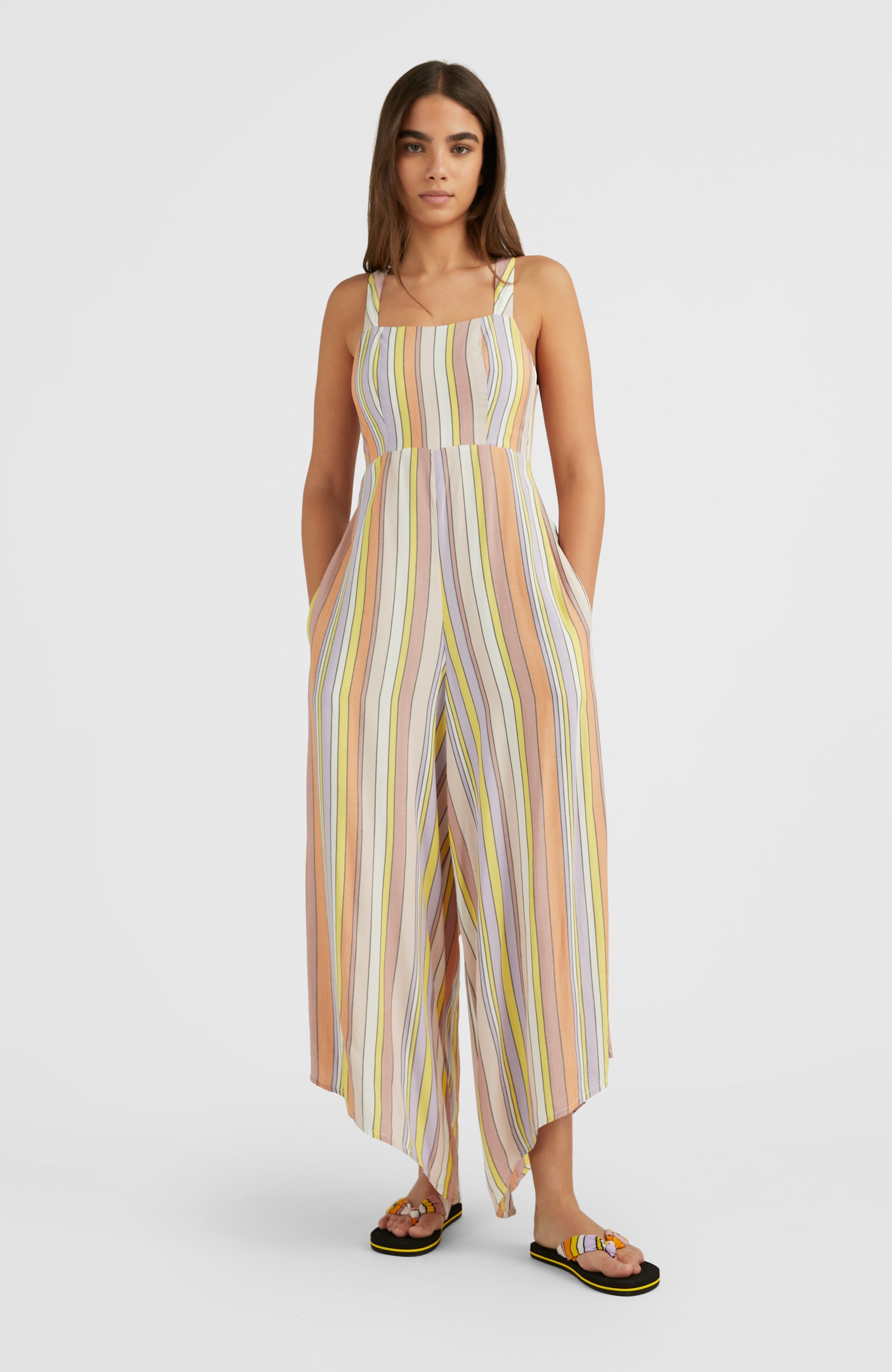 Nevena – Alba Jumpsuit Mehrfarbige Streifen