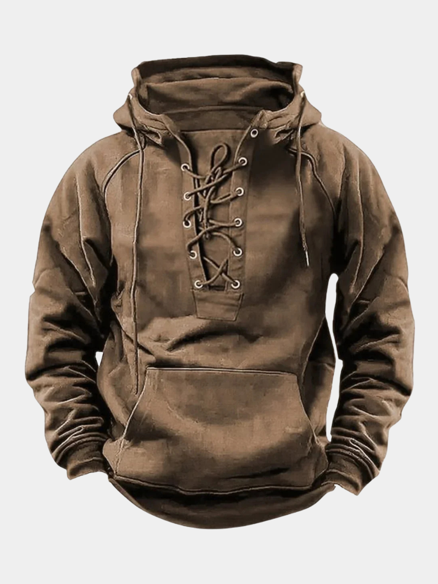 Neville – Widerstandsfähiger Kapuzenpullover Khaki