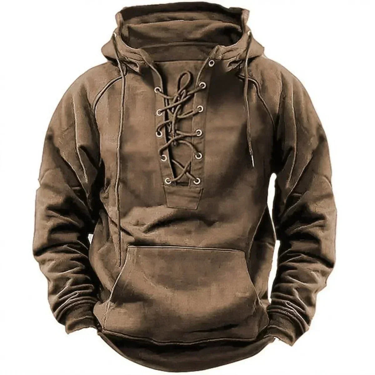 Neville – Widerstandsfähiger Kapuzenpullover Khaki