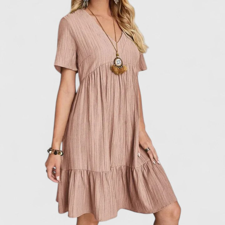 Nicoletta- Elegantes Kleid Rosa