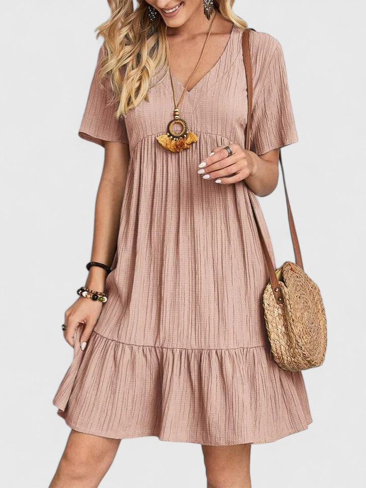 Nicoletta- Elegantes Kleid Rosa 1