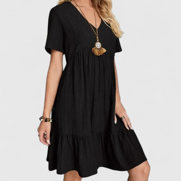 Nicoletta- Elegantes Kleid Schwarz