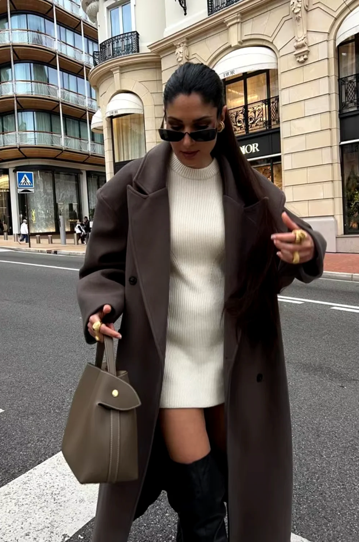 Noelle - Oversized mantel jas 5