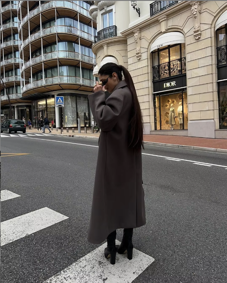 Noelle - Oversized mantel jas 6