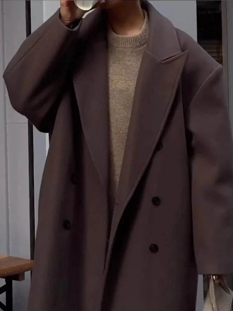 Noelle - Oversized mantel jas 7