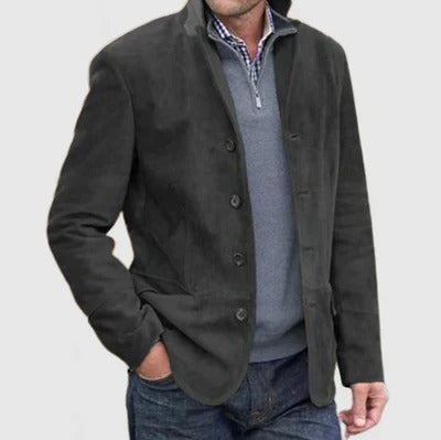 Norbert – Klassische Wildlederjacke für Herren 1