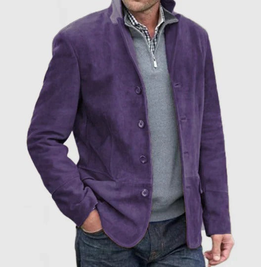 Norbert – Klassische Wildlederjacke für Herren 4