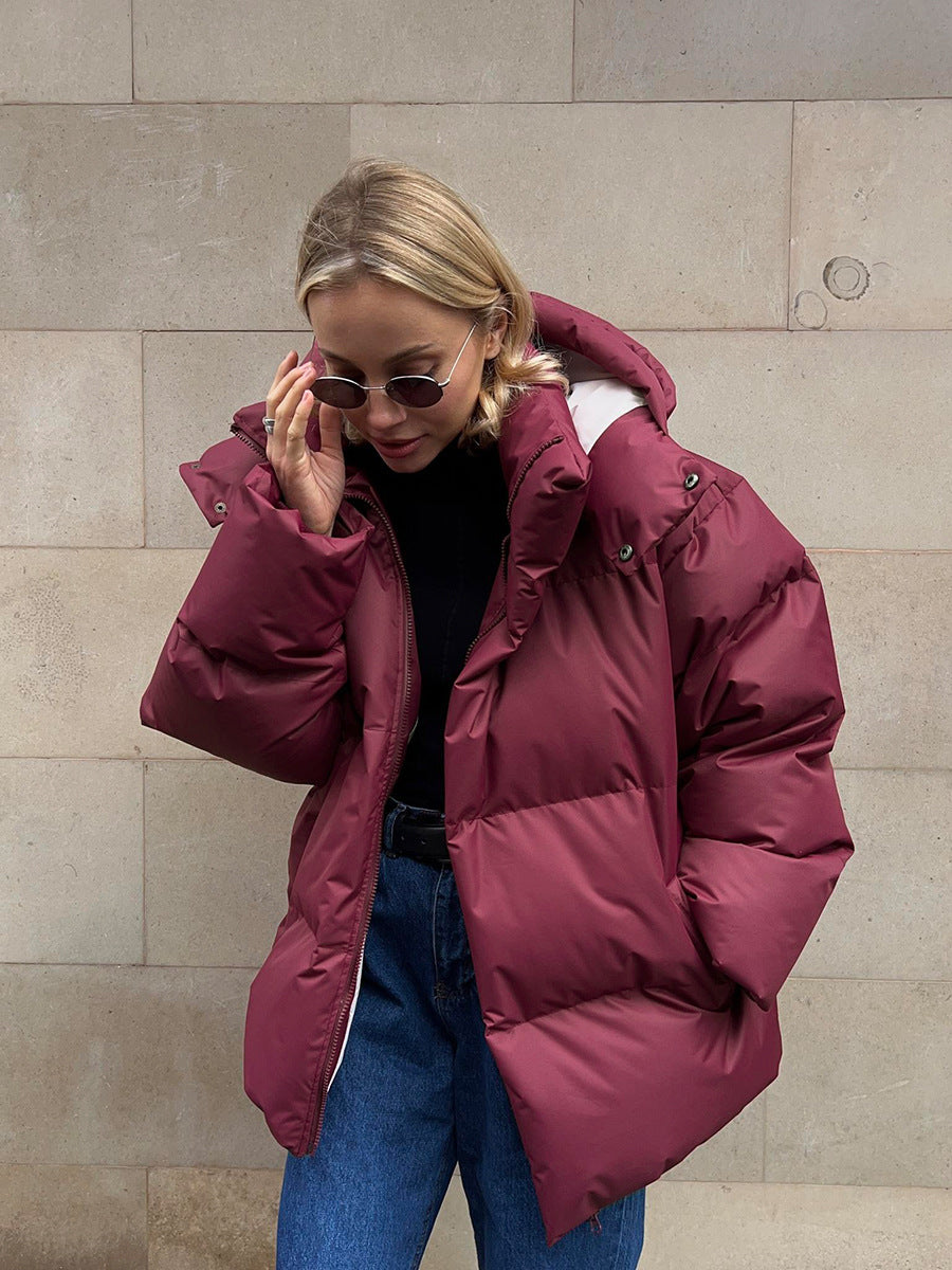 Bela – Leichte Damen Pufferjacke mit Kapuze