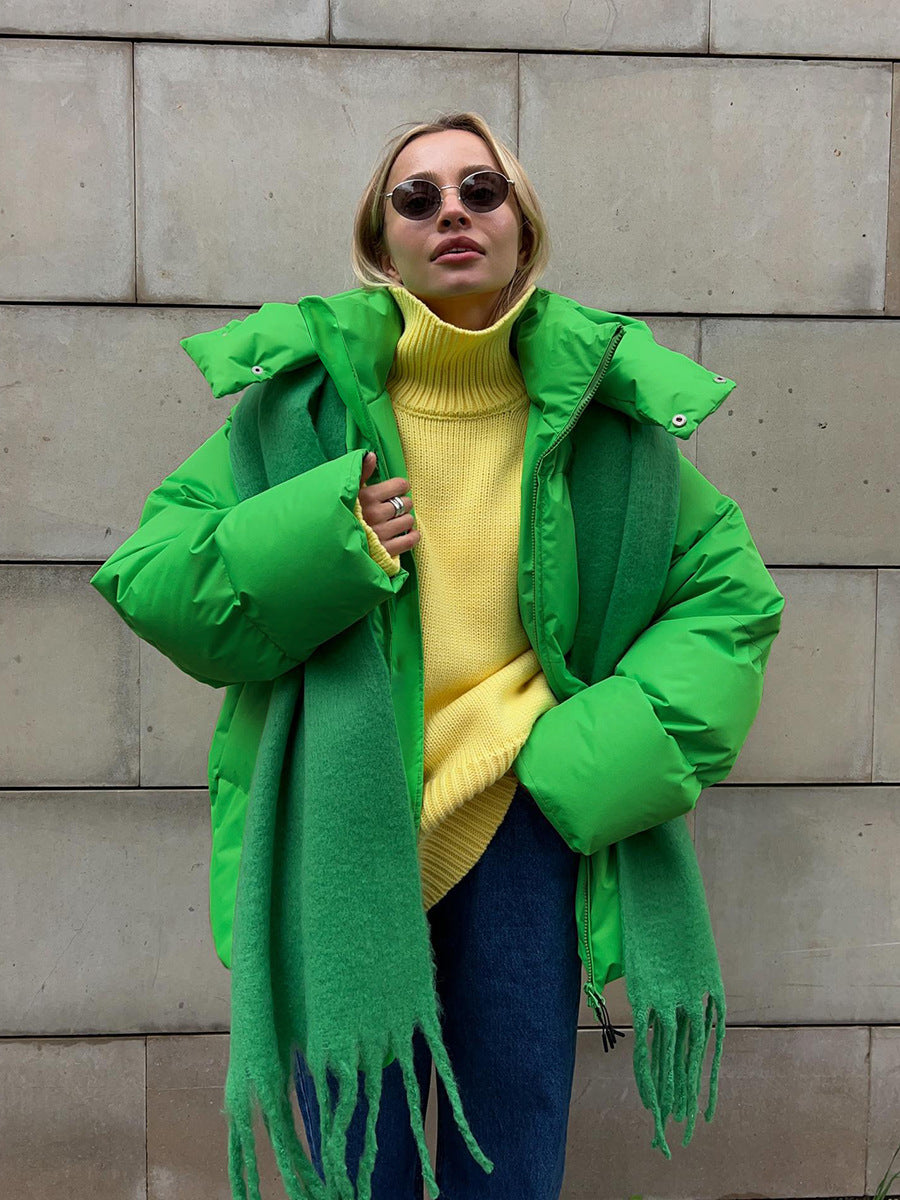 Bela – Leichte Damen Pufferjacke mit Kapuze