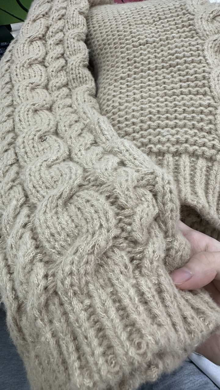 Leah - Der Oversize Strickpullover für Damen