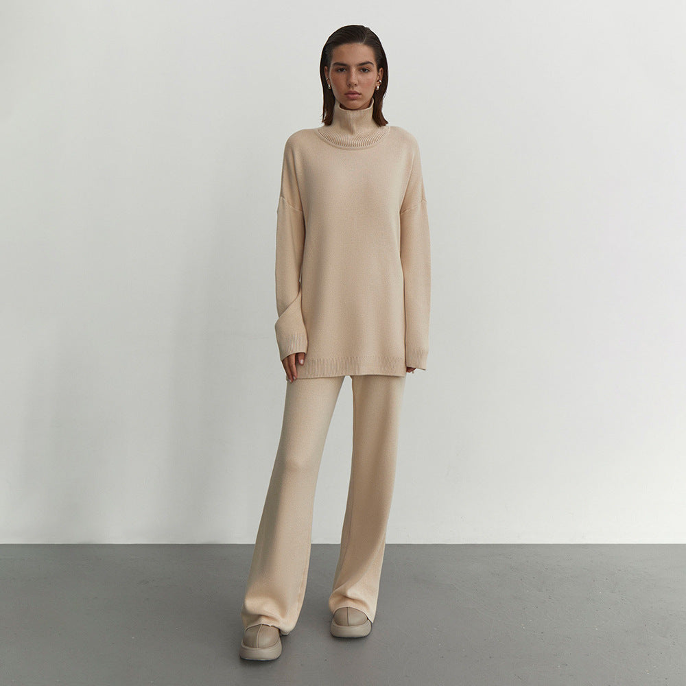 Sonja – Modisches Ensemble Mit Hohem Kragen