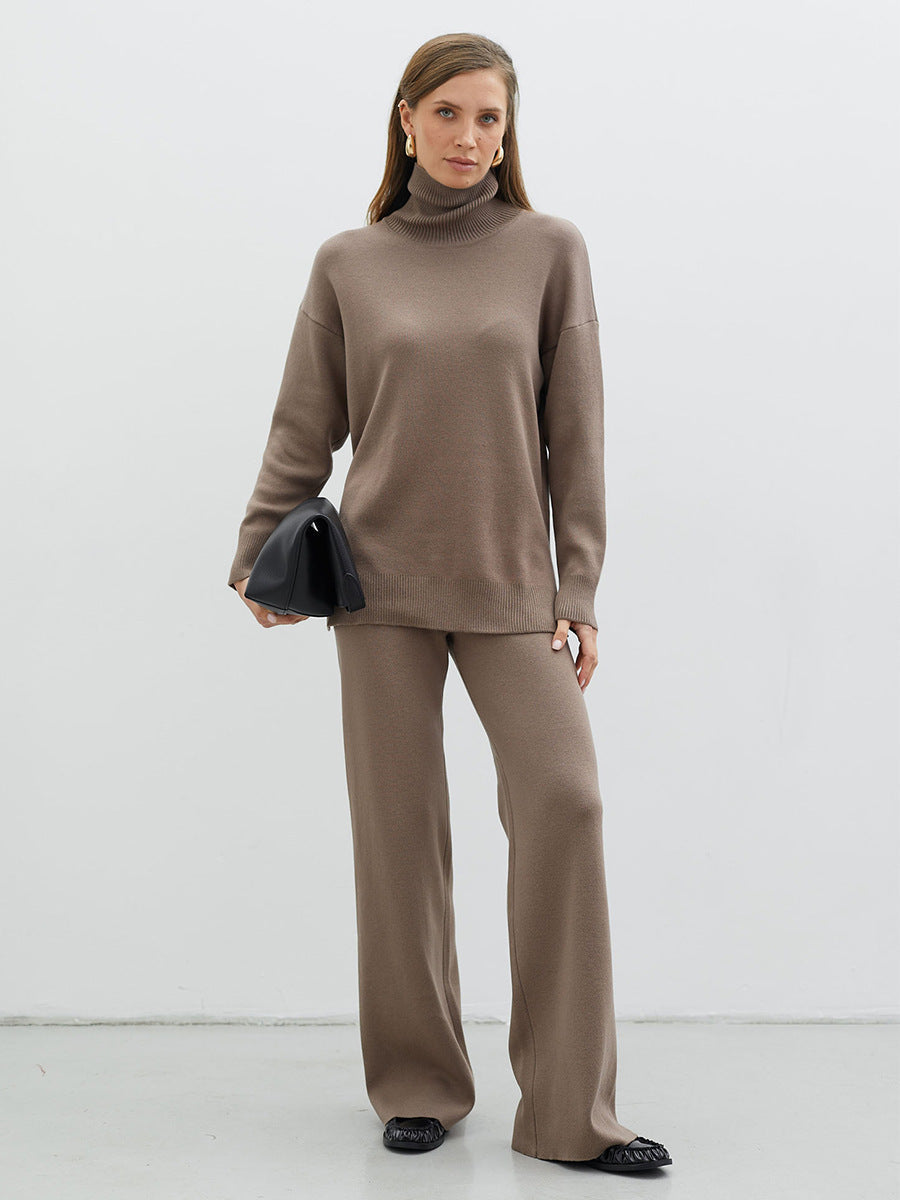 Sonja – Modisches Ensemble Mit Hohem Kragen