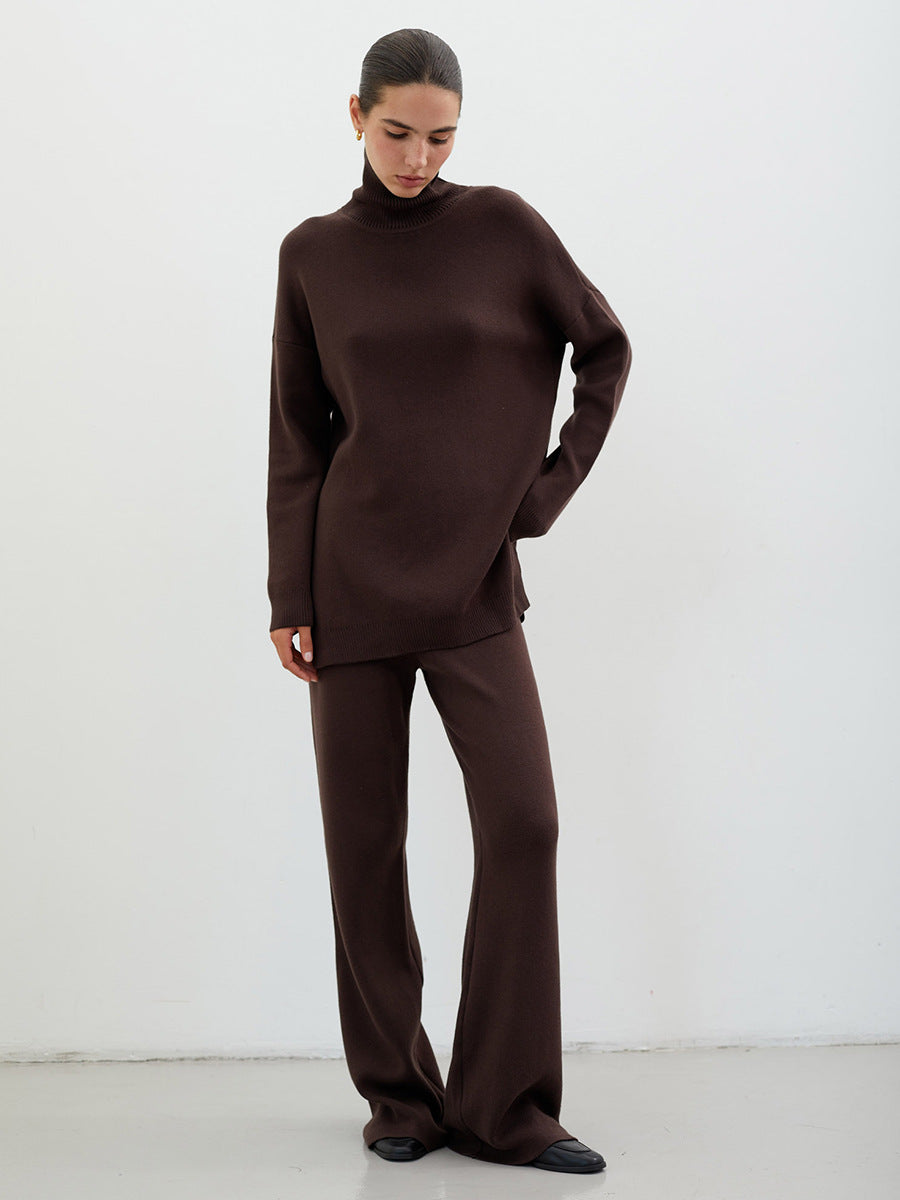 Sonja – Modisches Ensemble Mit Hohem Kragen