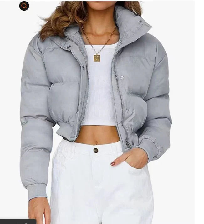 Amelie – Kurze Übergangsjacke Mit Kapuze Für Damen
