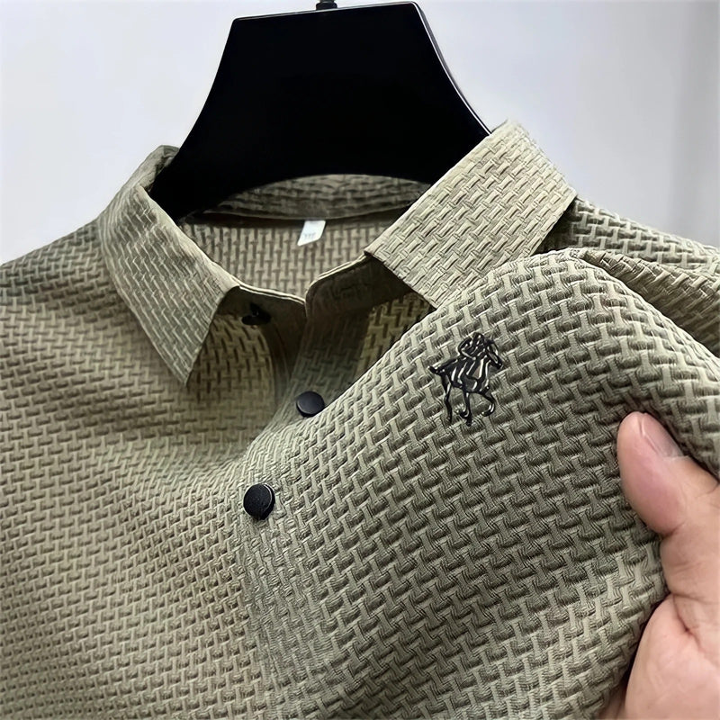 Enyo - Faltenfreies Polo-Shirt