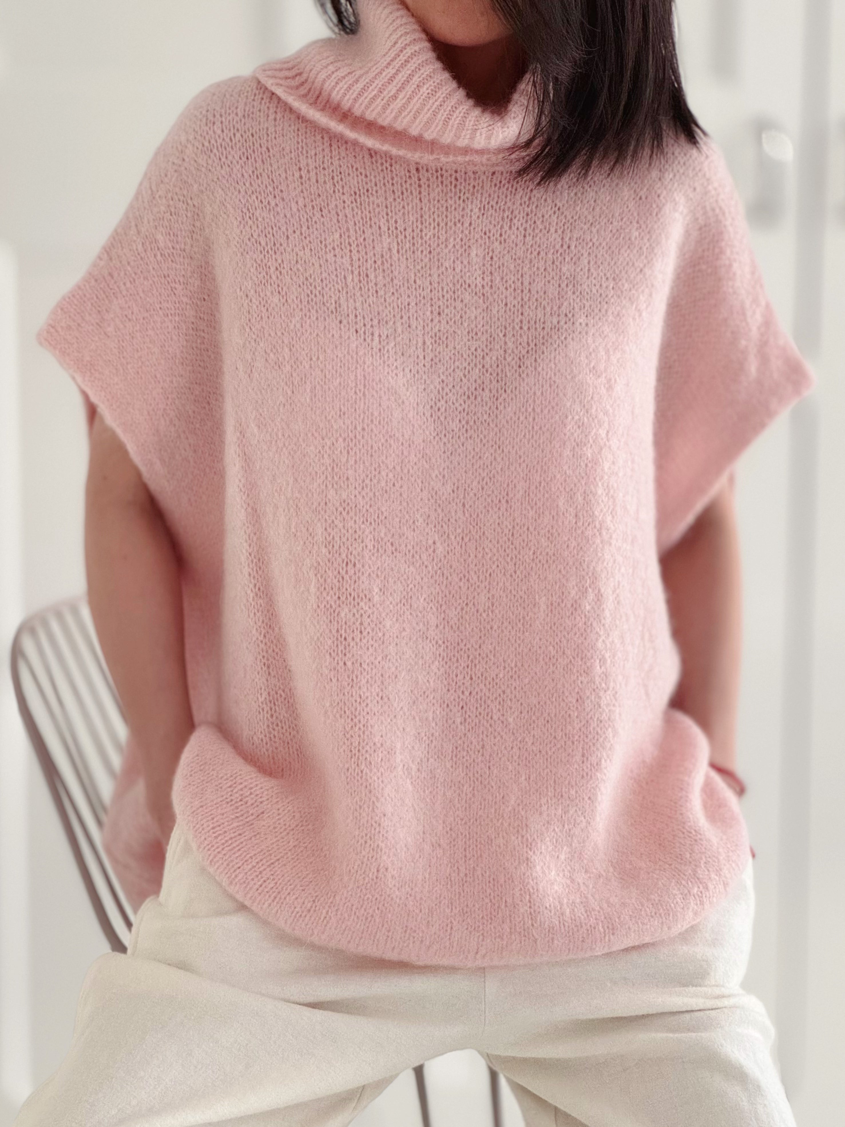 Odalys - Pullunder, Mohair, Rollkragen, 4 Farben 3