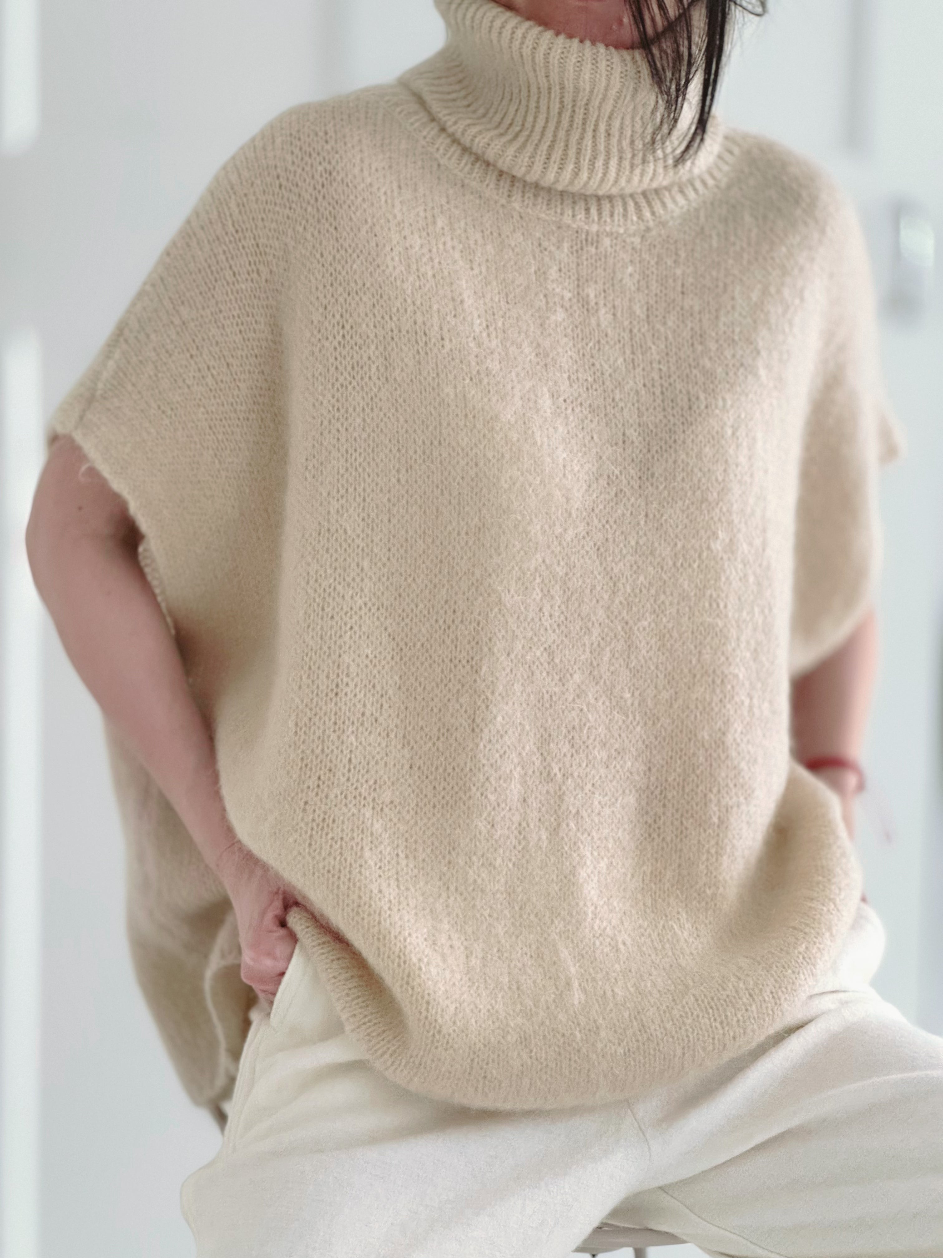 Odalys - Pullunder, Mohair, Rollkragen, 4 Farben 5