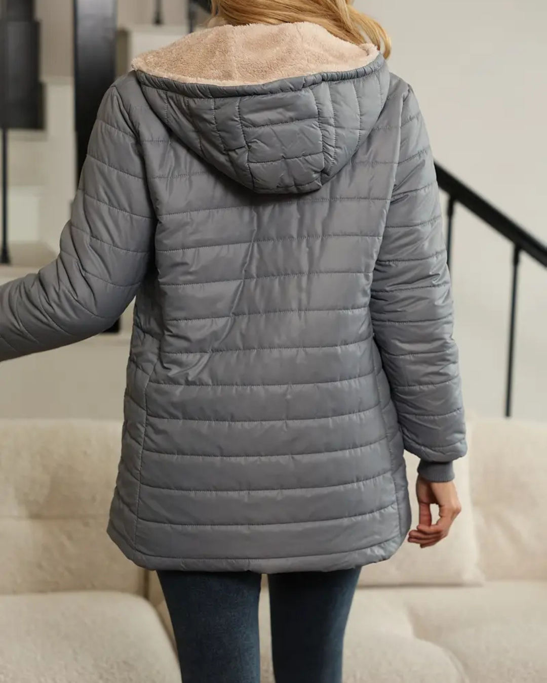 Gesine - Gefütterte Damen Komfort Winterjacke Warm & Weich