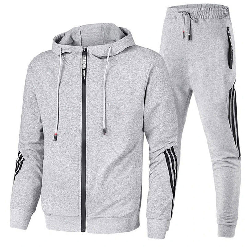 Orlando - Casual Trainingsanzug für Herren Grau