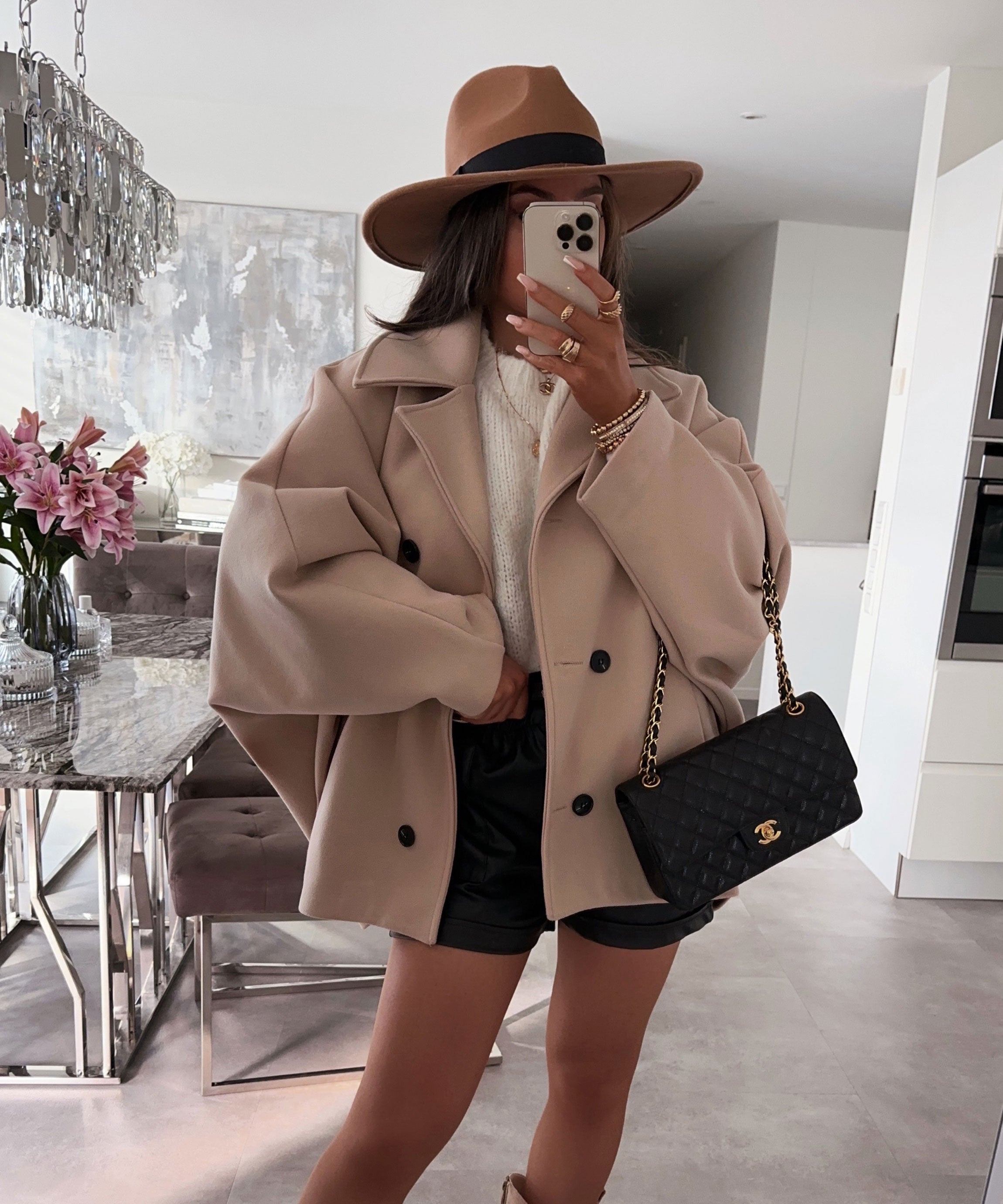 Viola – Trendige Oversize-Jacke Für Damen