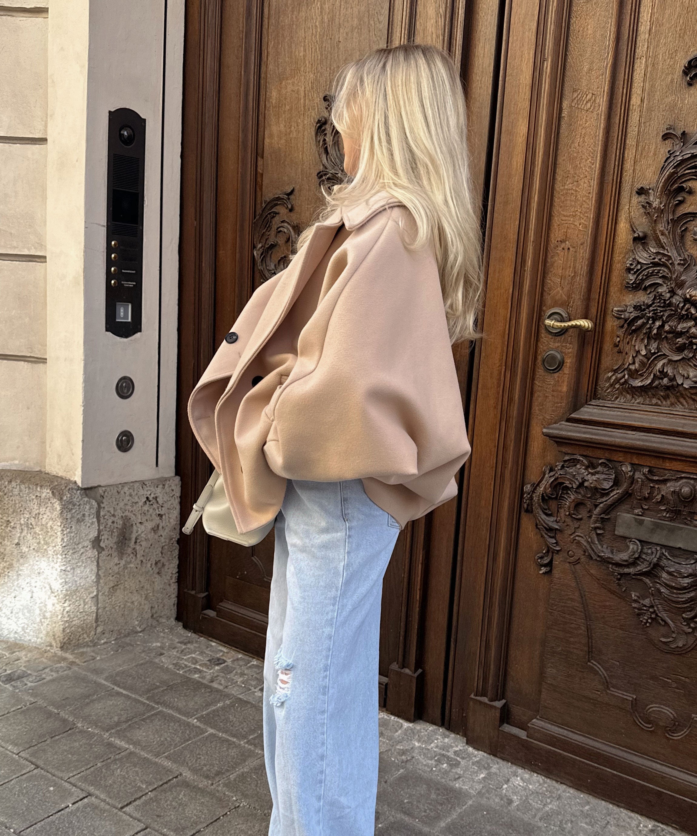 Viola – Trendige Oversize-Jacke Für Damen