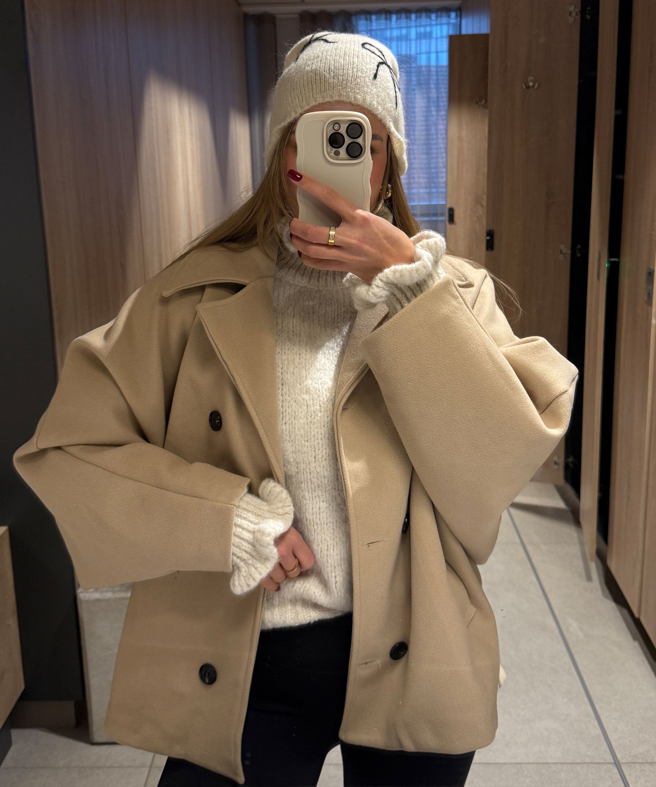 Viola – Trendige Oversize-Jacke Für Damen