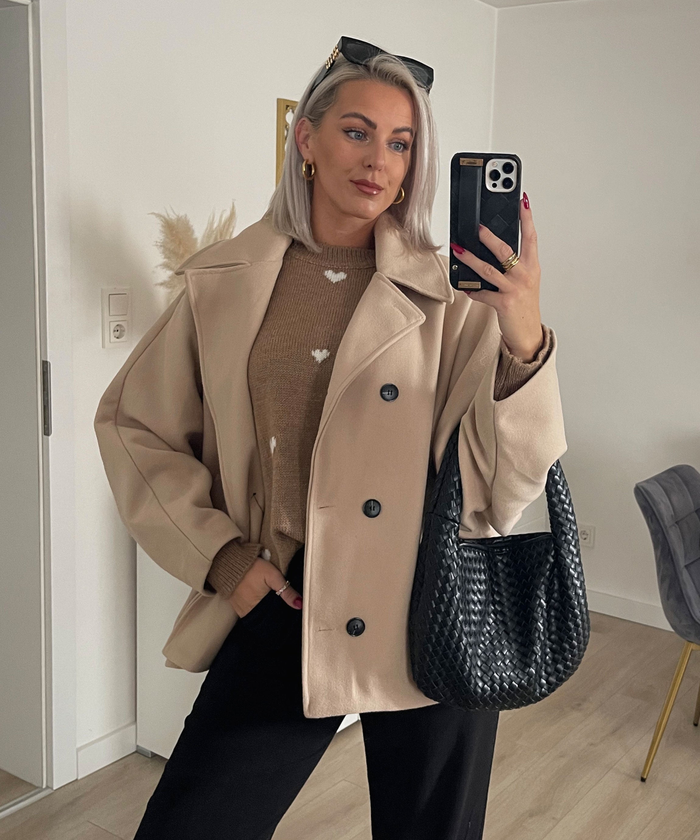 Viola – Trendige Oversize-Jacke Für Damen